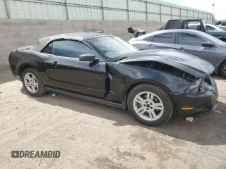 2012 Ford Mustang V6 with VIN 1ZVBP8EM4C5276085, listed as a Copart auction lot 58142955 with 159,068 mi miles and Salvage title. Bid and sale history available at DreamBid. Image 4.