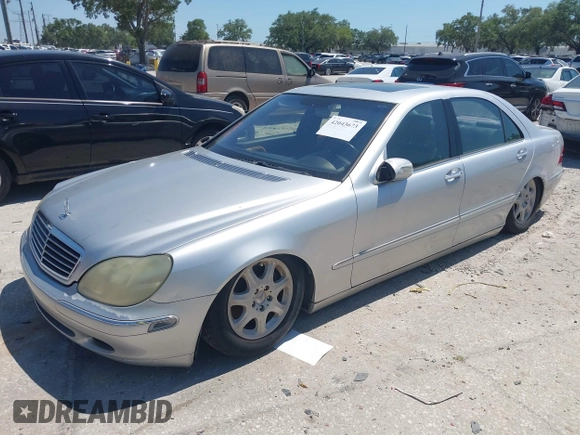 2000 Mercedes-Benz S 320/430/500 with VIN WDBNG70J3YA053038, listed as a IAAI auction lot 42043673 with 133,620 mi miles and . Bid and sale history available at DreamBid. Image 2.