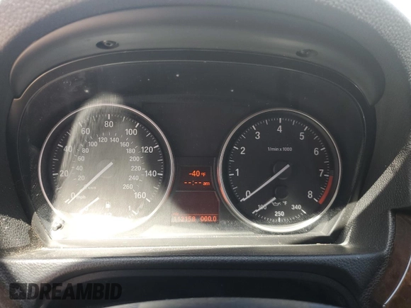 2008 BMW 3 Series 328i with VIN WBAWR33518P153351, listed as a Copart auction lot 53788695 with 112,158 mi miles and Salvage title. Bid and sale history available at DreamBid. Image 9.