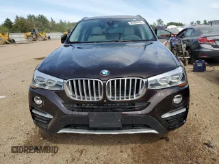 2015 BMW X4 xDrive28i with VIN 5UXXW3C5XF0F88635, listed as a Copart auction lot 56506824 with 80,243 mi miles and Salvage Title. Bid and sale history available at carsss.com. Image 5.