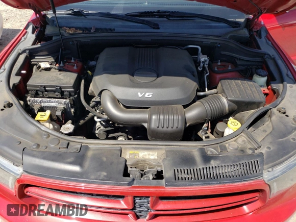 2014 Dodge Durango SXT with VIN 1C4RDHAGXEC338999, listed as a Copart auction lot 54945165 with 148,092 mi miles and Clean Title. Bid and sale history available at carsss.com. Image 12.