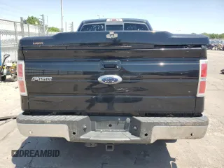 2009 Ford F-150 XL with VIN 1FTPW14V39FA05910, listed as a Copart auction lot 61620655 with 152,400 mi miles and Clean title. Bid and sale history available at DreamBid. Image 6.