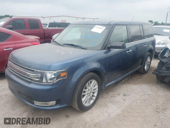 2019 Ford Flex SEL with VIN 2FMGK5C84KBA06999, listed as a IAAI auction lot 41932845 with 52,604 mi miles. Bid and sale history available at carsss.com. Image 2.
