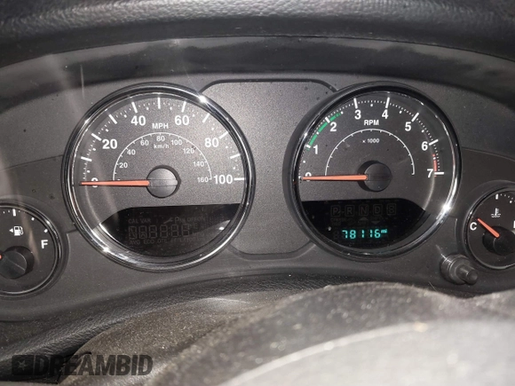 2018 Jeep Wrangler JK Unlimited Sport with VIN 1C4BJWDG0JL867687, listed as a IAAI auction lot 41426838 with 78,116 mi miles. Bid and sale history available at carsss.com. Image 7.