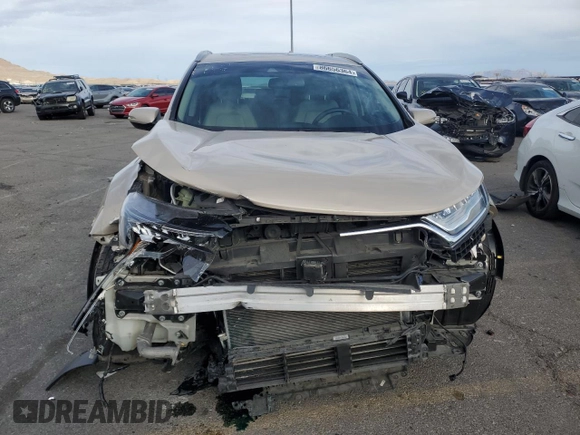 2017 Honda CR-V Touring with VIN 5J6RW2H90HL049188, listed as a Copart auction lot 86656364 with 28,498 mi miles and Salvage Title. Bid and sale history available at carsss.com. Image 5.