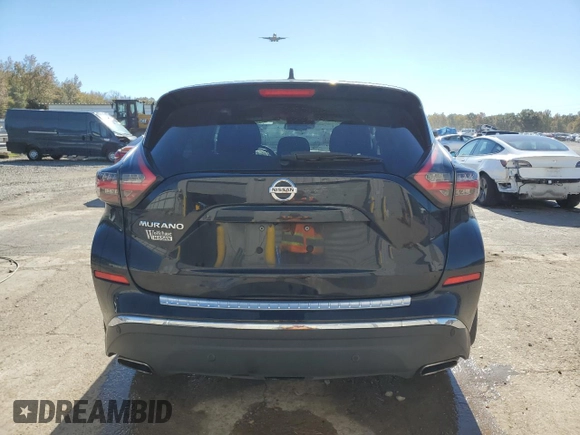 2022 Nissan Murano S with VIN 5N1AZ2AJXNC119673, listed as a Copart auction lot 81712064 with 131,227 mi miles and Salvage Title. Bid and sale history available at DreamBid. Image 6.