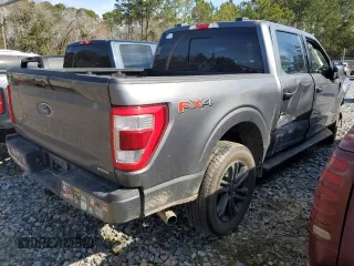 2023 Ford F-150 XL with VIN 1FTFW1E87PFB89685, listed as a Copart auction lot 42960605 with 20,077 mi miles and Salvage Title. Bid and sale history available at carsss.com. Image 3.