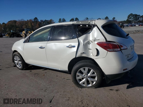 2013 Nissan Murano S with VIN JN8AZ1MU3DW206868, listed as a Copart auction lot 81596264 with 166,778 mi miles and Salvage Title. Bid and sale history available at carsss.com. Image 2.