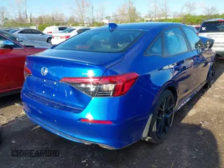 2023 Honda Civic Sedan Sport with VIN 2HGFE2F59PH502703, listed as a IAAI auction lot 42019688 with 29,906 mi miles. Bid and sale history available at carsss.com. Image 4.