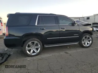 2018 GMC Yukon Denali with VIN 1GKS1CKJ3JR297926, listed as a Copart auction lot 88597415 with 0 mi miles and Salvage Title. Bid and sale history available at carsss.com. Image 3.