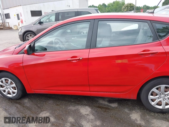 2012 Hyundai Accent GS with VIN KMHCT5AE6CU012772, listed as a IAAI auction lot 42383744 with 185,867 mi miles and . Bid and sale history available at DreamBid. Image 14.