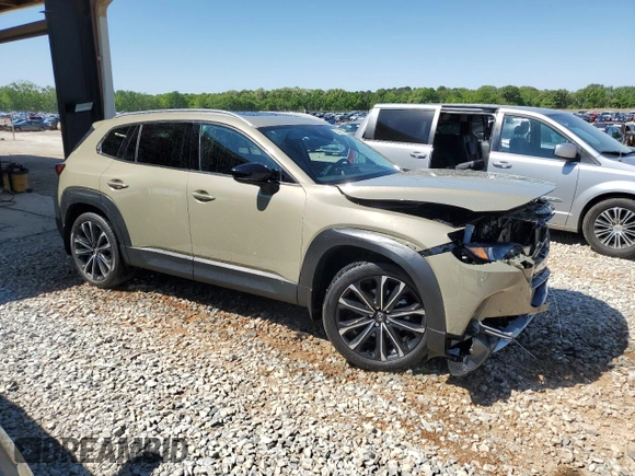 2024 Mazda CX-50 Premium Plus with VIN 7MMVABEY9RN165879, listed as a Copart auction lot 53045115 with 8,860 mi miles and Salvage title. Bid and sale history available at DreamBid. Image 4.