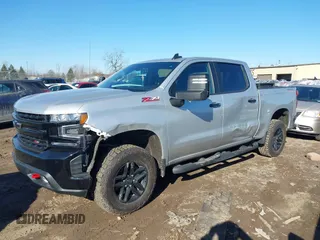 2022 Chevrolet Silverado 1500 LT Trail Boss with VIN 1GCPYFED5NZ121454, listed as a IAAI auction lot 41727229 with 42,302 mi miles and . Bid and sale history available at DreamBid. Image 18.
