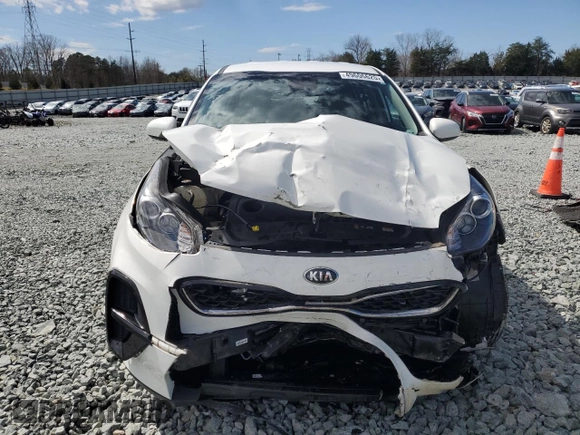 2020 Kia Sportage LX with VIN KNDPM3AC1L7780907, listed as a Copart auction lot 49606625 with 52,416 mi miles and Salvage Title. Bid and sale history available at carsss.com. Image 5.
