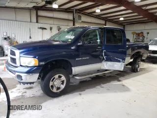2004 Dodge 2500 SLT z VIN 3D7KU28D14G199504, wystawiony jako Copart lot #58075835 z przebiegiem 367 883 mil mil oraz Szkoda całkowita • Salvage title. Historia ofert i sprzedaży dostępna na DreamBid. Obrazek 1.