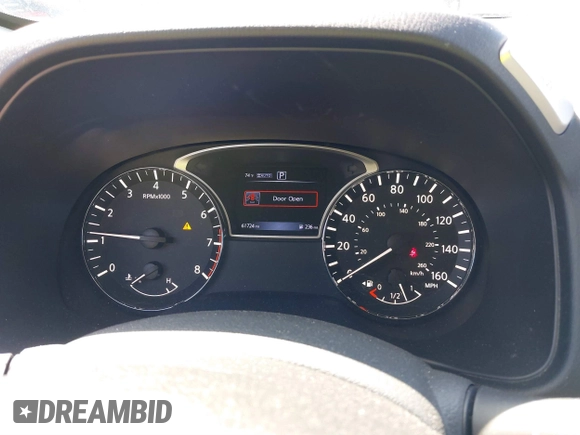 2017 Nissan Pathfinder SV with VIN 5N1DR2MM4HC681270, listed as a IAAI auction lot 41786327 with 61,724 mi miles. Bid and sale history available at carsss.com. Image 7.