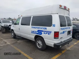 2009 Ford Econoline Cargo Commercial with VIN 1FTNE14W69DA00876, listed as a IAAI auction lot 41894062 with 400,622 mi miles and . Bid and sale history available at DreamBid. Image 3.