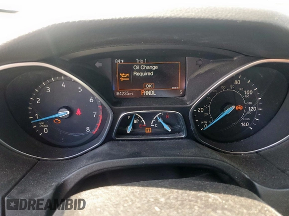 2017 Ford Focus SE with VIN 1FADP3F27HL244218, listed as a Copart auction lot 54516125 with 84,235 mi miles and Clean Title. Bid and sale history available at carsss.com. Image 9.