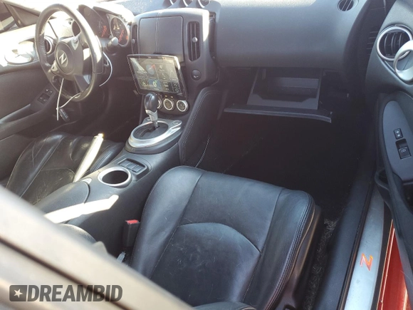 2014 Nissan 370Z Nismo with VIN JN1AZ4EH7EM630228, listed as a Copart auction lot 87024444 with 88,456 mi miles and Salvage title. Bid and sale history available at DreamBid. Image 8.