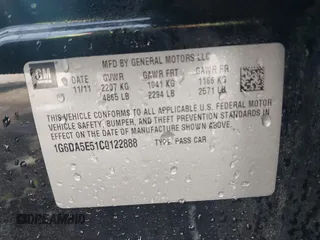 2012 Cadillac CTS с VIN 1G6DA5E51C0122888, выставлен на аукционе IAAI как лот 42271144 с пробегом 113 602 миль миль и . История ставок и продаж доступна на DreamBid. Изображение 9.