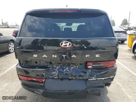 2024 Hyundai Santa Fe SE with VIN 5NMP14GL3RH016936, listed as a Copart auction lot 53284885 with 10,626 mi miles and Salvage Title. Bid and sale history available at carsss.com. Image 6.
