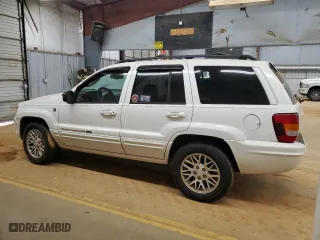 2004 Jeep Grand Cherokee Limited with VIN 1J4GW58N34C387393, listed as a Copart auction lot 41846405 with 160,606 mi miles and Salvage Title. Bid and sale history available at carsss.com. Image 2.