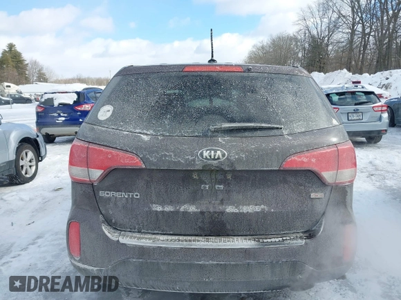 2014 Kia Sorento LX with VIN 5XYKTCA63EG540626, listed as a IAAI auction lot 41597949 with 126,683 mi miles and . Bid and sale history available at carsss.com. Image 16.