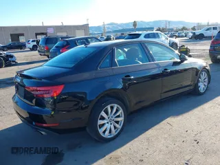 2017 Audi A4 Premium with VIN WAUGNAF43HN003244, listed as a IAAI auction lot 41278459 with 47,036 mi miles. Bid and sale history available at carsss.com. Image 4.