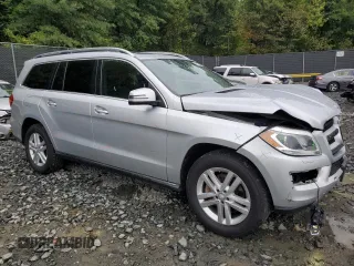 2016 Mercedes-Benz GL with VIN 4JGDF6EE8GA650475, listed as a Copart auction lot 66325814 with 189,223 mi miles and Salvage Title. Bid and sale history available at carsss.com. Image 4.