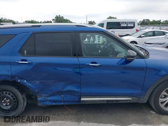 2022 Ford Explorer Limited z VIN 1FMSK7FH7NGB57172, wystawiony jako IAAI lot #42155845 z przebiegiem 51 000 mil mil oraz . Historia ofert i sprzedaży dostępna na DreamBid. Obrazek 14.
