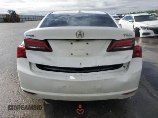 2016 Acura TLX with VIN 19UUB1F37GA000618, listed as a Copart auction lot 49133985 with 160,416 mi miles and Salvage title. Bid and sale history available at DreamBid. Image 6.
