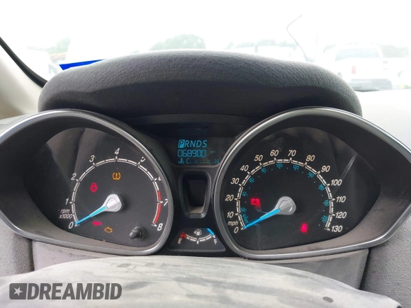 2019 Ford Fiesta SE with VIN 3FADP4EJ2KM157184, listed as a IAAI auction lot 41970286 with 68,900 mi miles. Bid and sale history available at carsss.com. Image 7.