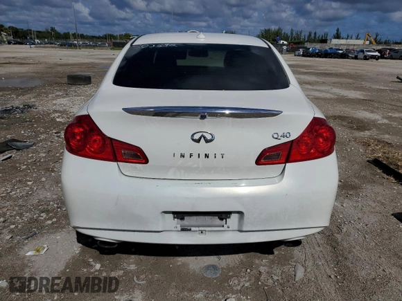 2015 Infiniti Q40 with VIN JN1CV6AP2FM503692, listed as a Copart auction lot 78728724 with 132,822 mi miles and Salvage Title. Bid and sale history available at DreamBid. Image 6.