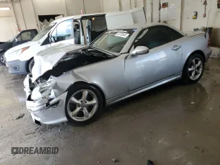 2002 Mercedes-Benz SLK 320 with VIN WDBKK65F42F264517, listed as a Copart auction lot 58785845 with Not provided miles and Salvage title. Bid and sale history available at DreamBid. Image 1.