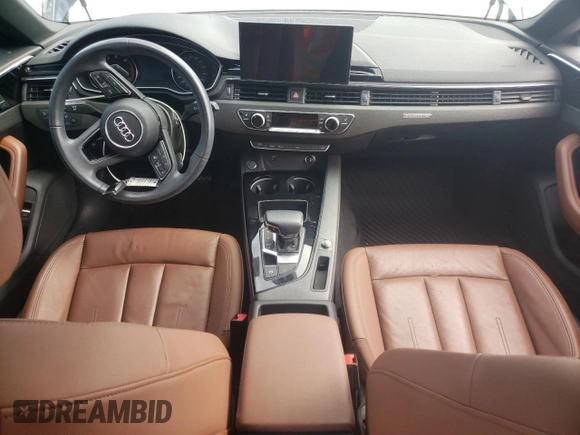 2021 Audi A5 Sportback Premium with VIN WAUABCF59MA038889, listed as a Copart auction lot 76304733 with 24,872 mi miles. Bid and sale history available at carsss.com. Image 8.