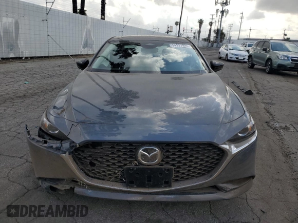 2024 Mazda 3 S Carbon Edition with VIN 3MZBPBCM0RM403689, listed as a Copart auction lot 54277935 with 7,040 mi miles and Salvage Title. Bid and sale history available at DreamBid. Image 5.