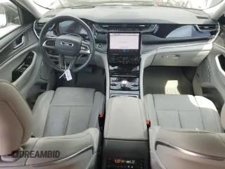 2023 Jeep Grand Cherokee Overland with VIN 1C4RJHDG9PC517056, listed as a Copart auction lot 54929955 with 18,418 mi miles and Salvage title. Bid and sale history available at DreamBid. Image 8.