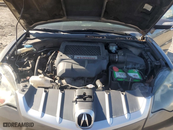 2008 Acura RDX Tech Pkg with VIN 5J8TB18578A012019, listed as a Copart auction lot 48588655 with 188,211 mi miles and Salvage Title. Bid and sale history available at carsss.com. Image 12.