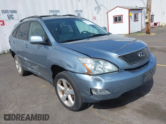 2005 Lexus RX 330 with VIN 2T2HA31U85C083446, listed as a IAAI auction lot 42214560 with 144,472 mi miles and . Bid and sale history available at DreamBid. Image 1.