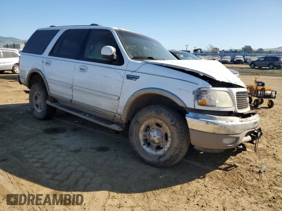2002 Ford Expedition Eddie Bauer z VIN 1FMFU18L92LA60049, wystawiony jako Copart lot #46612355 z przebiegiem Nie podano mil oraz Szkoda całkowita • Salvage title. Historia ofert i sprzedaży dostępna na DreamBid. Obrazek 4.