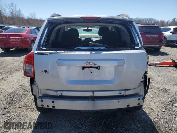 2011 Jeep Compass Latitude with VIN 1J4NT1FB0BD189881, listed as a Copart auction lot 51971015 with 95,951 mi miles and Clean Title. Bid and sale history available at carsss.com. Image 6.