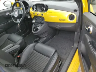 2016 FIAT 500 Sport z VIN 3C3CFFBRXGT155408, wystawiony jako Copart lot #53004854 z przebiegiem 35 188 mil mil oraz Szkoda całkowita • Salvage title. Historia ofert i sprzedaży dostępna na DreamBid. Obrazek 8.