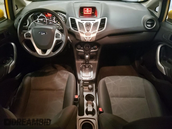 2011 Ford Fiesta SES with VIN 3FADP4FJ7BM114331, listed as a Copart auction lot 52442425 with 54,756 mi miles and Salvage Title. Bid and sale history available at carsss.com. Image 8.