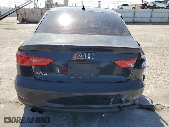 2015 Audi A3 1.8T Premium with VIN WAUACGFF7F1039653, listed as a Copart auction lot 52120215 with 106,666 mi miles and Salvage Title. Bid and sale history available at carsss.com. Image 6.