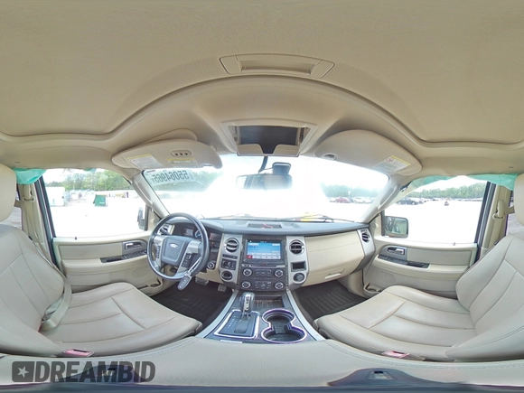 2016 Ford Expedition Limited z VIN 1FMJU1KTXGEF07194, wystawiony jako Copart lot #55064965 z przebiegiem 116 669 mil mil oraz Szkoda całkowita • Salvage title. Historia ofert i sprzedaży dostępna na DreamBid. Obrazek 15.