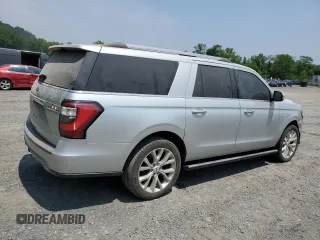 2019 Ford Expedition Max Limited z VIN 1FMJK1KTXKEA54502, wystawiony jako Copart lot #61009015 z przebiegiem Nie podano mil oraz Szkoda całkowita • Salvage title. Historia ofert i sprzedaży dostępna na DreamBid. Obrazek 3.