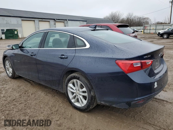 2018 Chevrolet Malibu LT with VIN 1G1ZD5ST2JF256762, listed as a Copart auction lot 81047274 with 134,345 mi miles and Salvage Title. Bid and sale history available at DreamBid. Image 2.