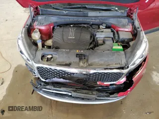 2016 Kia Sorento EX with VIN 5XYPHDA53GG152402, listed as a Copart auction lot 54890325 with 92,894 mi miles and Clean title. Bid and sale history available at DreamBid. Image 12.