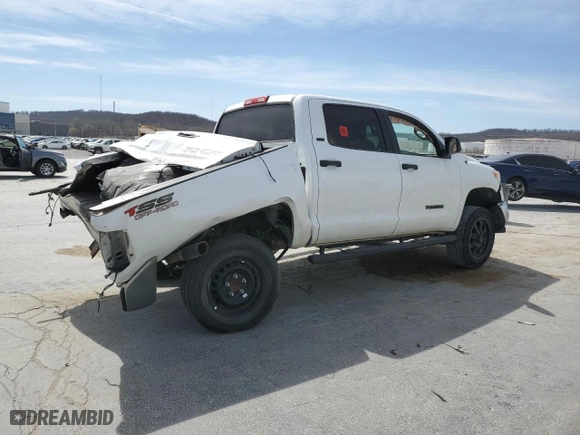 2016 Toyota Tundra 2WD Truck SR5 with VIN 5TFEM5F16GX107093, listed as a Copart auction lot 49480835 with 128,841 mi miles and Salvage Title. Bid and sale history available at carsss.com. Image 3.