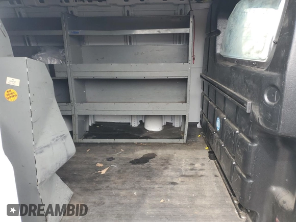 2019 Chevrolet Express Cargo with VIN 1GCWGAFP7K1185578, listed as a Copart auction lot 50901655 with 104,755 mi miles and Salvage title. Bid and sale history available at DreamBid. Image 11.